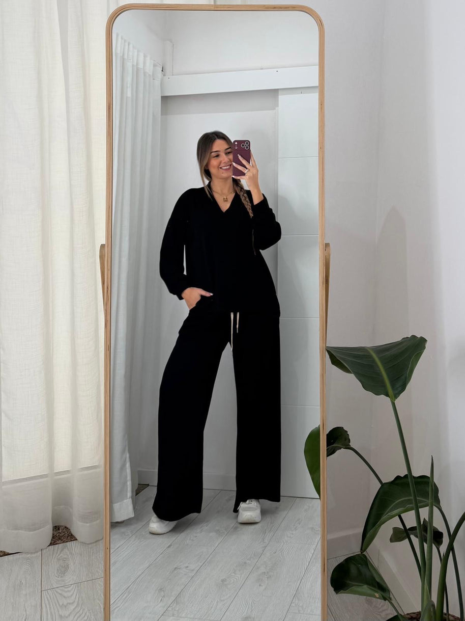 Conjunto Fato de Treino Preto