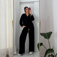 Conjunto Fato de Treino Preto