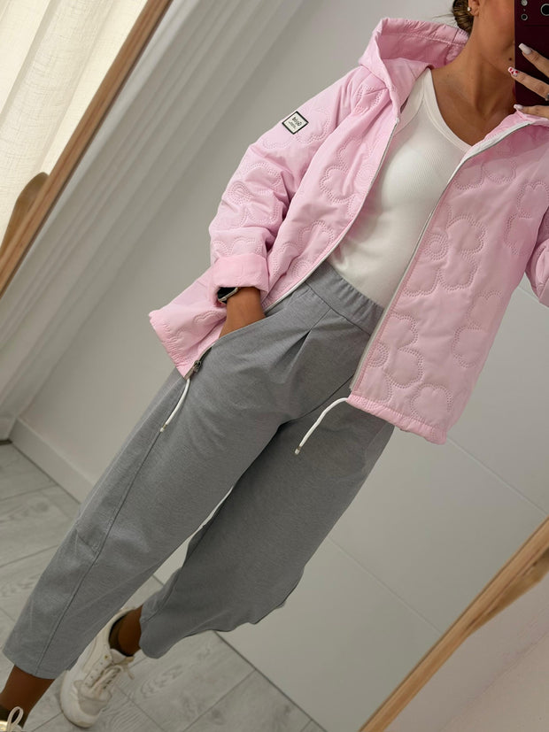 Calça Best Seller 100% Algodão Cinzenta