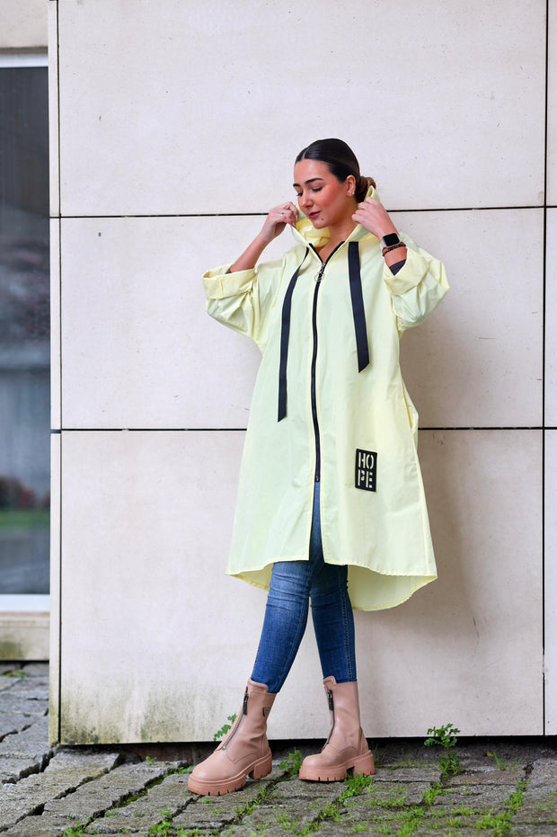 Parka Comprida Hope Amarelo Bebé
