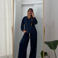 Conjunto Fato de Treino Azul Marinho