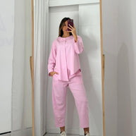 Conjunto Assimétrico Rosa