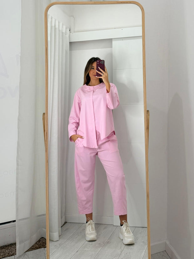 Conjunto Assimétrico Rosa