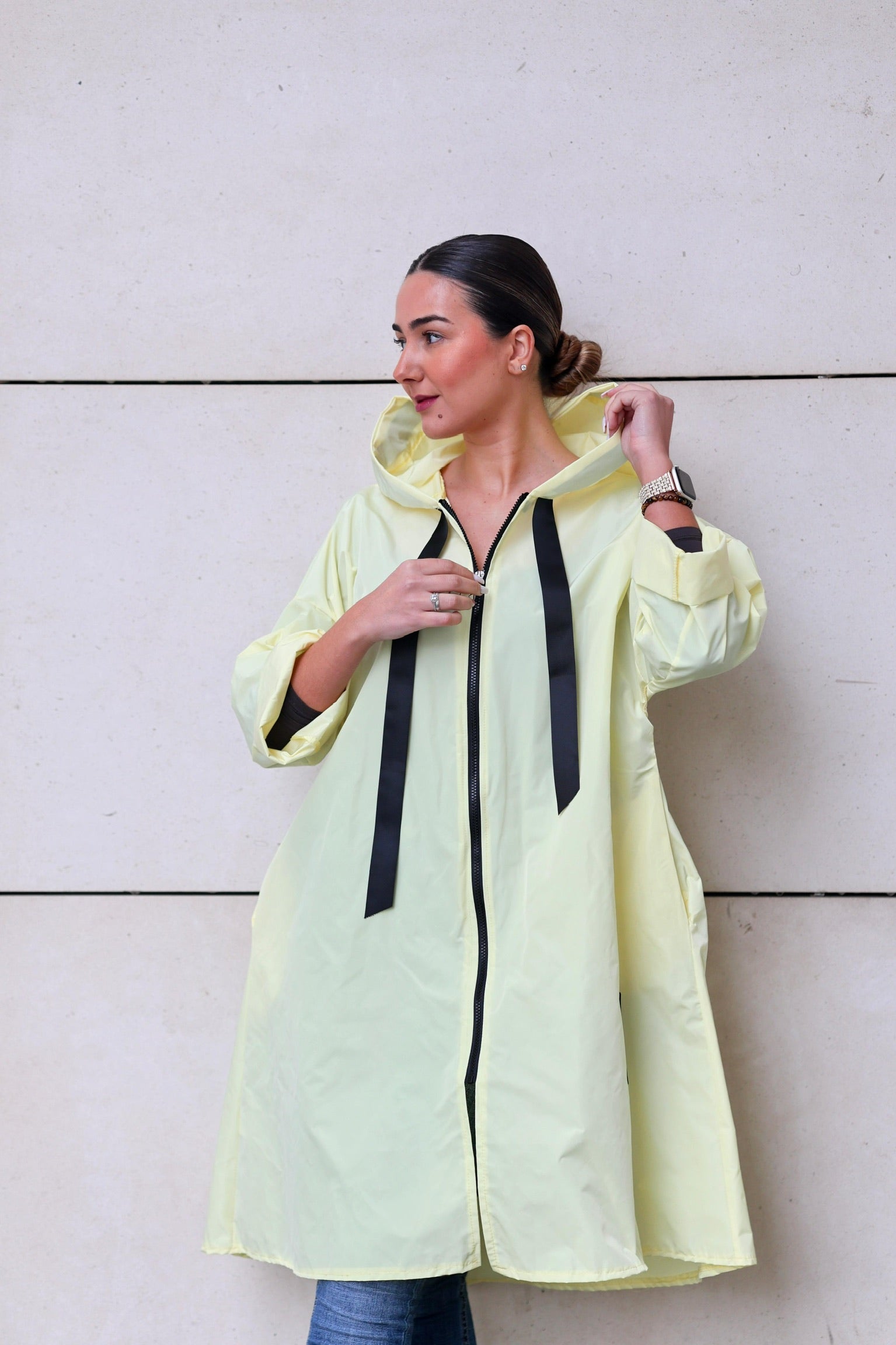 Parka Comprida Hope Amarelo Bebé