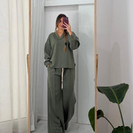 Conjunto Fato de Treino Verde Kaki