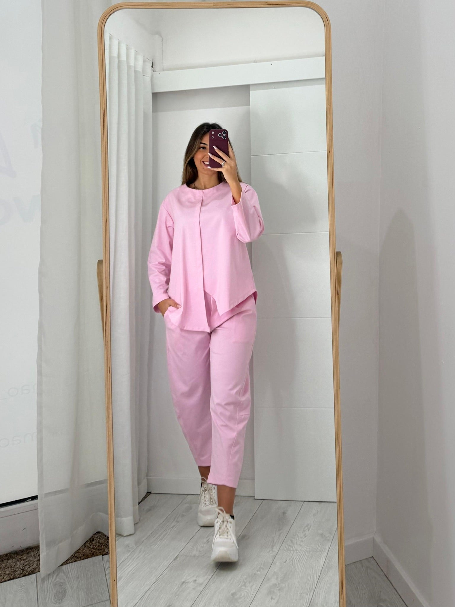 Conjunto Assimétrico Rosa
